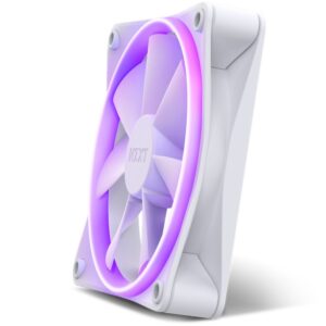 NZXT F120 RGB Triple Pack Kompiuterio korpusui Ventiliatorius 12 cm Balta 3 vnt - Image 3