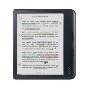 Kobo N428-KU-BK-K-BU elektroninių knygų skaityklė Lietimui jautrus ekranas 32 GB „Wi-Fi“ Juoda - Image 1