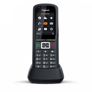 Gigaset R700H PRO DECT telefonas Skambintojo ID Juoda - Image 2