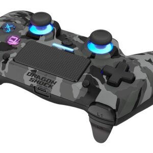 Dragonshock Mizar+ Juoda, Pilka, Kamufliažas „Bluetooth“ Žaidimų pultelis Analoginis / skaitmeninis PC, PlayStation 4, Android - Image 3