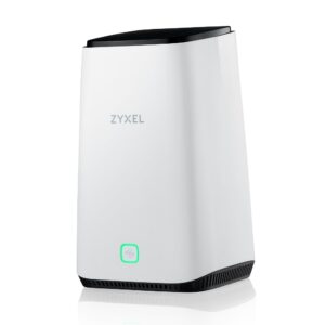 Zyxel FWA510 belaidis maršrutizatorius Multi-Gigabit Ethernet Trijų juostų (2,4 GHz / 5 GHz / 5 GHz) 5G Juoda, Balta