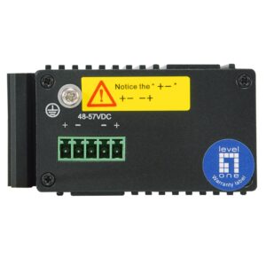 LevelOne IGP-0501 tinklo komutatorius Gigabit Ethernet (10/100/1000) Maitinimas per Eternetą (PoE) Juoda - Image 3