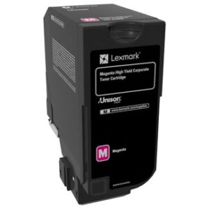 Lexmark 74C2HME tonerio kasetė 1 vnt Originalus Rausvai raudona