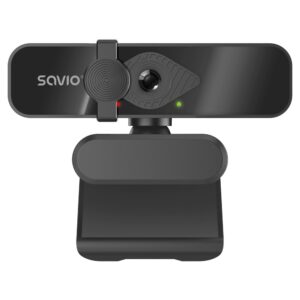 Savio CAK-06 internetinė kamera 3840 x 2160 pikseliai USB Juoda