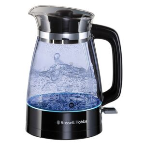 Russell Hobbs 26080-70 elektrinis virdulys 1,7 L 2400 W Juoda, Permatomas