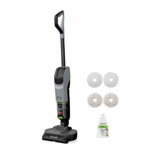 Bissell SpinWave + Vac Pet Pro Dulkių siurbliui šluotai Baterija Sausas ir drėgnas Cikloninis Dulkių maišas 0,4 L Juoda, Pilka