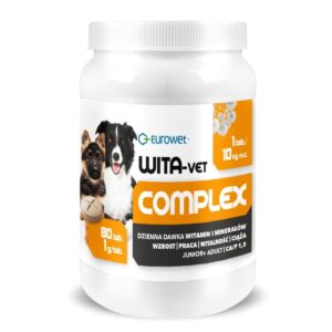 EUROWET Wita-Vet Complex - papildai šunims - 80 tablečių