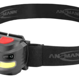 Ansmann HD250RS Juoda Ant galvos tvirtinamas žibintuvėlis COB LED