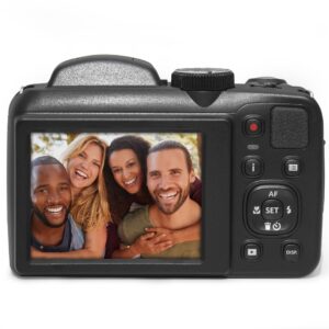 Kodak PIXPRO ASTRO ZOOM 1/2.3" Kompaktiškas fotoaparatas 16,35 MP BSI CMOS Juoda - Image 2