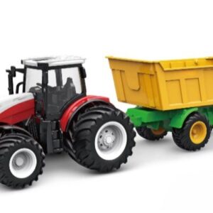 Amewi Toy Traktor mit Kippanhänger Radijo bangomis valdomas (RC) modelis Traktoriui Elektrinis variklis 1:24