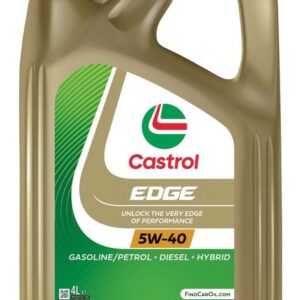 Castrol EDGE 5W-40 Titanium variklinė alyva 4 L Motociklas