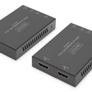 Digitus DS-55506 vaizdo ir garso signalų ilgintuvas AV siųstuvas ir imtuvas Juoda - Image 2
