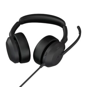 Jabra Evolve2 50 Laisvų rankų įranga Vielinis Su lankeliu Biuras / skambučių centras USB Type-C / USB Type-A Bluetooth Juoda - Image 2