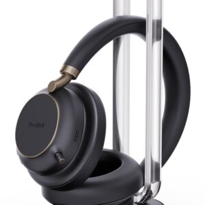 Yealink BH76 Plus + Charging Stand Teams USB-C/A Laisvų rankų įranga Bevielis Su lankeliu Skambučiai / muzika USB Type-C / USB Type-A Bluetooth Įkrovimo stovas Juoda - Image 2