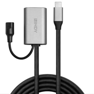 Lindy 43271 USB kabelis USB 3.2 Gen 1 (3.1 Gen 1) 5 m USB C Juoda - Image 2