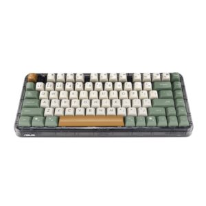 ASUS Jelly75 KD201 KEYBOARD/MK-WH/GE/83 klaviatūra Universalus USB + RF Wireless + Bluetooth Multi spalvos - Image 2
