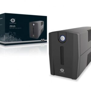 Conceptronic ZEUS01E nepertraukiamo maitinimo resursai (UPS) „Line-Interactive“ 0,65 kVA 360 W 4 AC išvestis(ys / čių) - Image 2