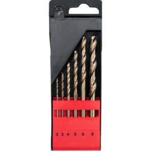 YATO METALO GRĄŽTŲ RINKINYS CO HSS 6vnt./2-8/ 2, 3, 4, 5, 6, 8mm