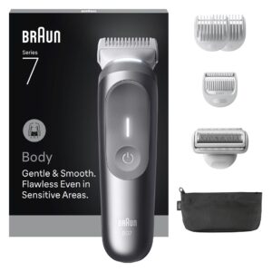 Braun Series 7 80789703 kūno plaukų kirpimo mašinėlė / skustuvas Pilka - Image 1