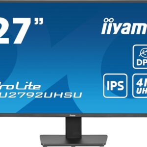 iiyama ProLite XU2792UHSU-B6 kompiuterio monitorius 68,6 cm (27") 3840 x 2160 pikseliai 4K Ultra HD LED Juoda - Image 2