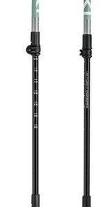 Žygių lazdos LEKI MAKALU LITE, 90–125 cm, pilkai žalios
