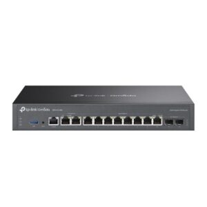 TP-Link Omada ER7412-M2 laidinis maršrutizatorius 2.5 Gigabit Ethernet, Gigabitinis eternetas Juoda - Image 1