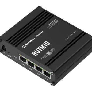 Teltonika RUTM10 belaidis maršrutizatorius Gigabitinis eternetas Dviguba juosta (2,4 GHz / 5 GHz) Juoda - Image 2
