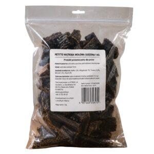 PETITTO Dried beef liver Mono - skanėstas šuniui - 1kg