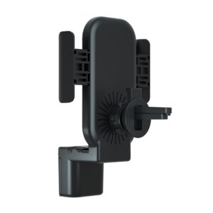 Terratec ChargeAir All Car Aktyvus laikiklis Mobilusis telefonas / išmanusis, Išmanusis laikrodis Juoda - Image 3