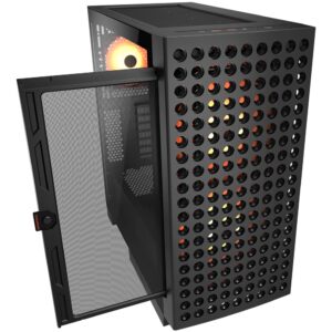 COUGAR CGR-5YA2B-RGB „Midi Tower“ Juoda - Image 3
