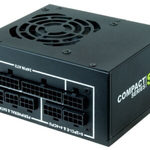 Chieftec CSN-450C maitinimo blokas 450 W 20+4 pin ATX SFX Juoda - Image 3