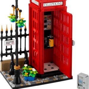 LEGO IDEAS 21347 Raudona Londono telefono būdelė - Image 3