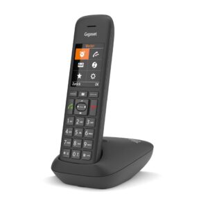Gigaset C575 Analoginio ryšio / DECT telefonas Skambintojo ID Juoda - Image 3