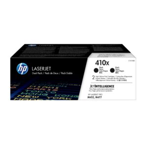 HP 410X 2-pack High Yield Black Original LaserJet Toner Cartridges - Image 1