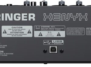 Behringer X1222USB garsų maišiklis 4 kanalai - Image 3