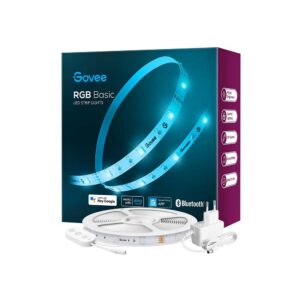 Govee RGB LED Stripe Basic Išmanusis juostinis šviestuvas Wi-Fi/Bluetooth