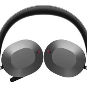 Lenovo 4XD1T60925 Ausinės be mikrofono ir ausinės su mikrofonu Laisvų rankų įranga Bevielis Su lankeliu Biuras / skambučių centras C tipo USB Bluetooth Pilka - Image 2