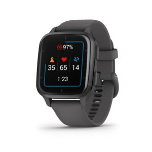 Garmin Venu Sq 2 3,56 cm (1.4") AMOLED 40 mm Skaitmeninis Lietimui jautrus ekranas Pilka GPS (palydovinis) - Image 1