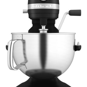KitchenAid 5KSM60SPXEBM Pastatomas plaktuvas 375 W Juoda, Pilka, Nerūdijančiojo plieno - Image 3