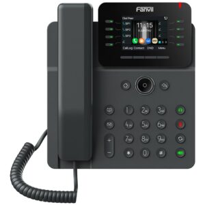 Fanvil V62G IP telefonas Juoda 12 linijos LCD