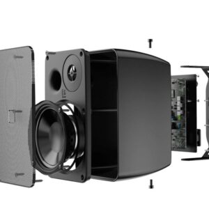 AUDAC ARES5A. Juoda 2x40 W, PAIR - Image 2