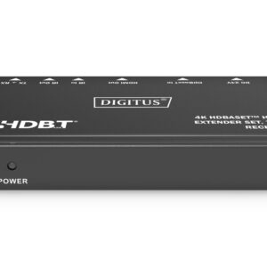 Digitus DS-55520 vaizdo ir garso signalų ilgintuvas AV siųstuvas ir imtuvas Juoda - Image 2