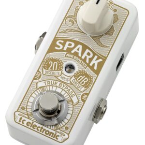 TC Electronic Spark Mini Veiksmo pedalas Balta - Image 2