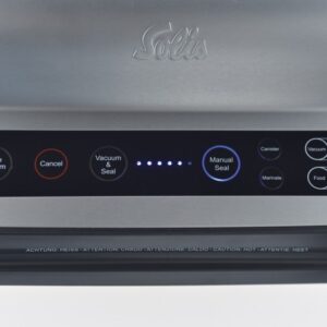 Solis Vac Prestige vakuumavimo aparatas 800 mbar Juoda, Nerūdijančiojo plieno - Image 2