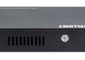 Intellinet 561600 tinklo stiprintuvas Tinklo siųstuvas Juoda 10, 100, 1000 Mbit/ai - Image 3