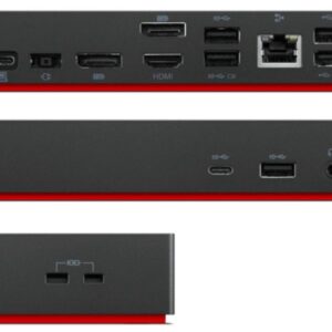 Lenovo ThinkPad Universal USB-C Vielinis USB 3.2 Gen 1 (3.1 Gen 1) Type-C Juoda - Image 2