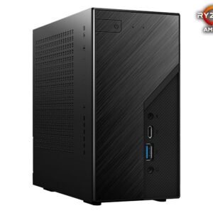 Asrock DeskMini X300 1,92L dydžio kompiuteris Juoda AMD X300 AM4 lizdas - Image 3