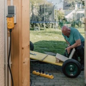 Brennenstuhl 1159900805 elektros tinklo ilgintuvas 5 m 5 AC išvestis(ys / čių) Lauke Juoda, Mėlyna, Geltona - Image 2