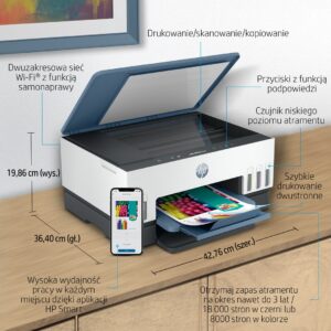 HP Smart Tank 675 All-in-One Terminis rašalinis A4 4800 x 1200 DPI 12 ppm „Wi-Fi“ - Image 3