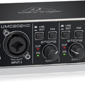 Behringer UMC202HD garso įrašymo sąsaja - Image 3